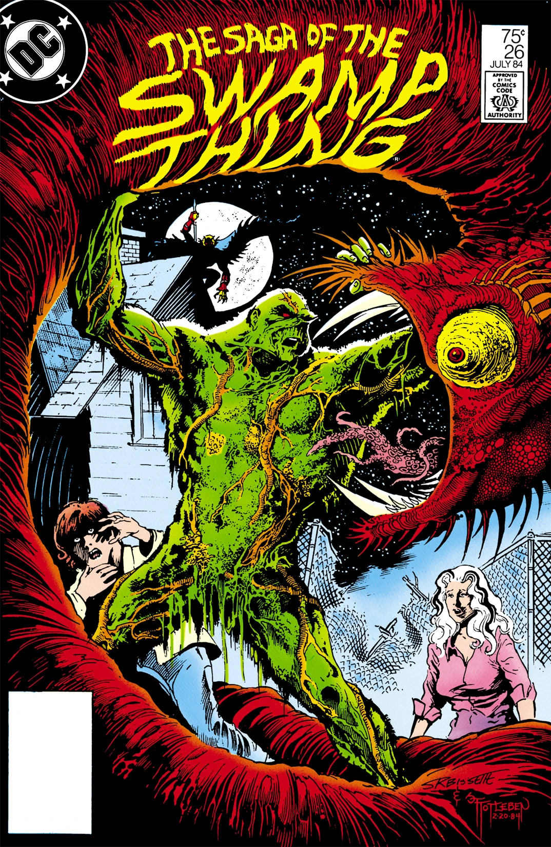 The Saga of the Swamp Thing #26 (DC, 1984 — Cover A) cover